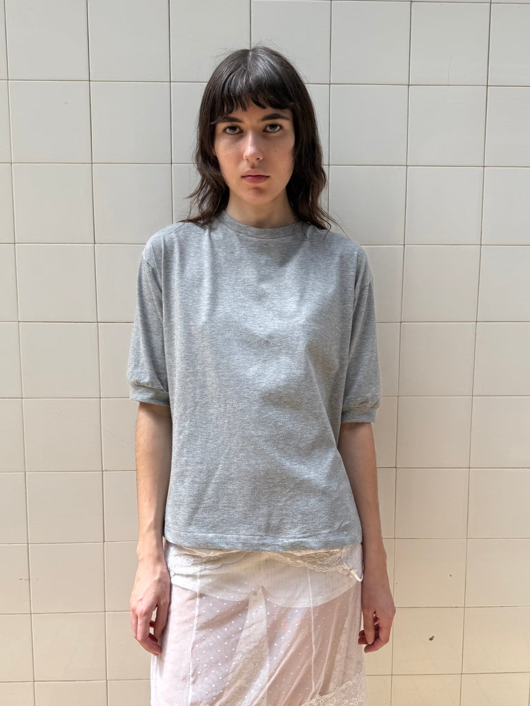 Grey Backless T-shirt