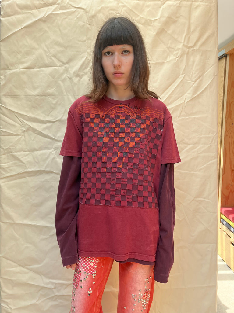 Woven T-shirt