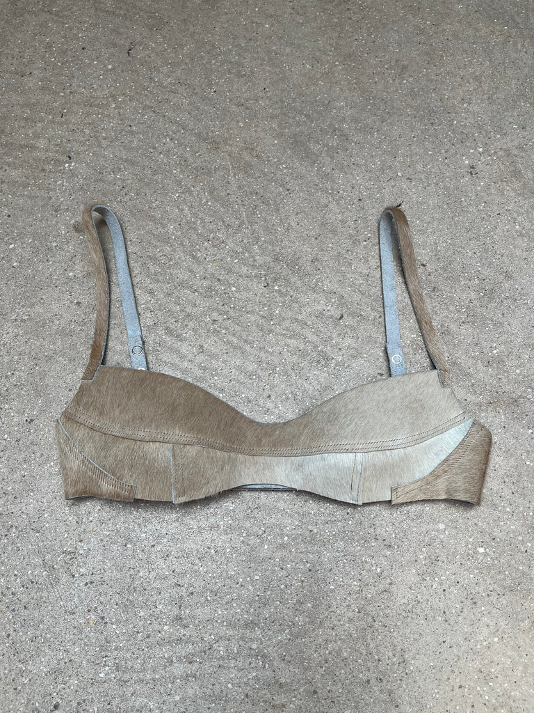 Blonde Fur Bra