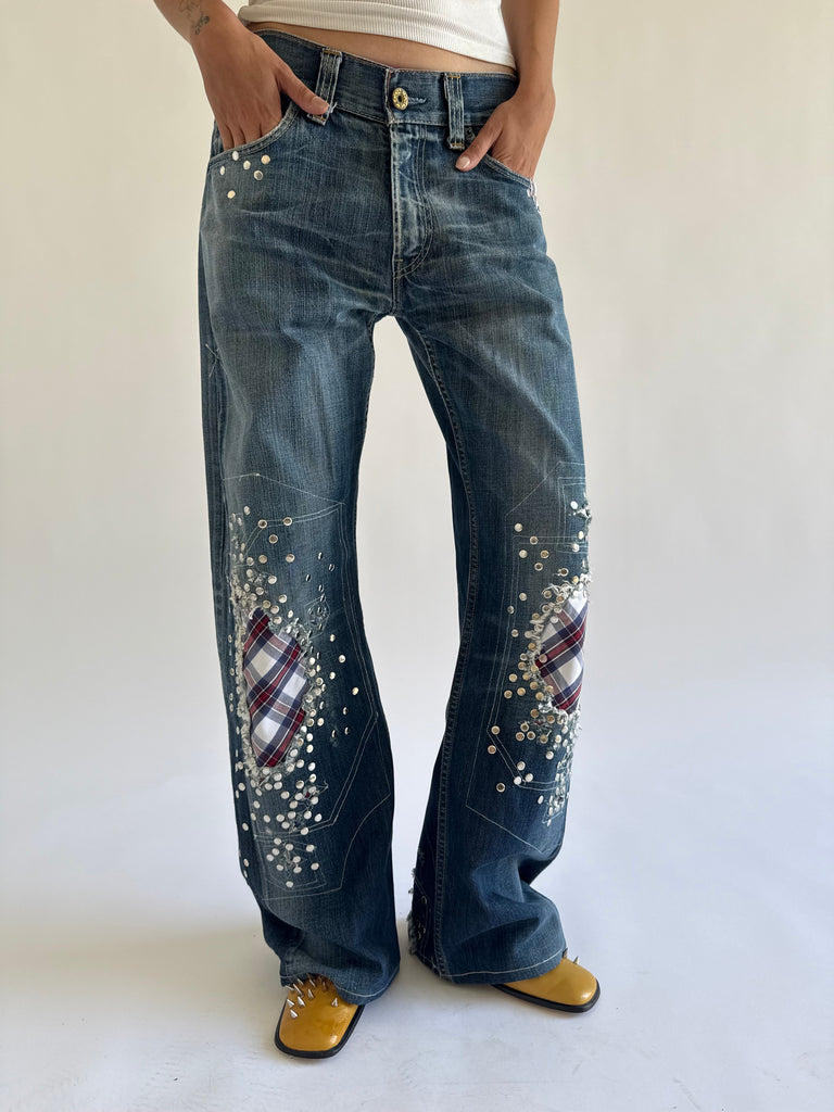Studded Jeans