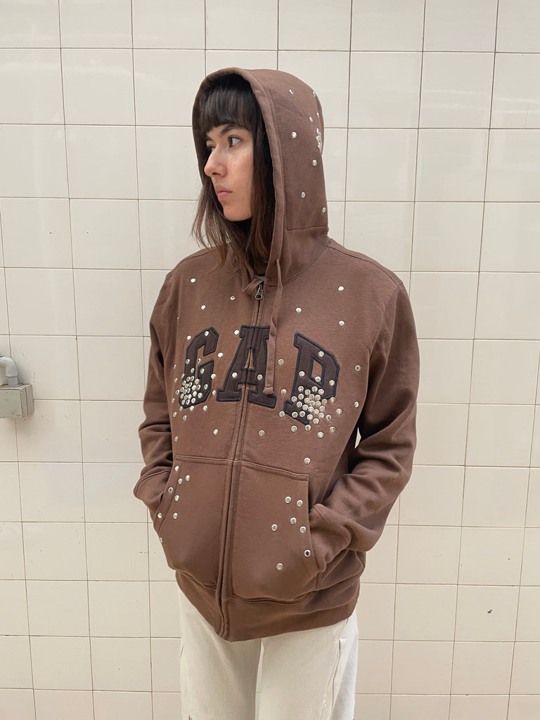 Studded vintage hoodie