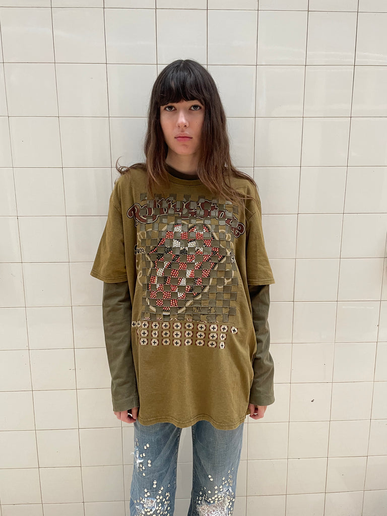 Woven T-shirt