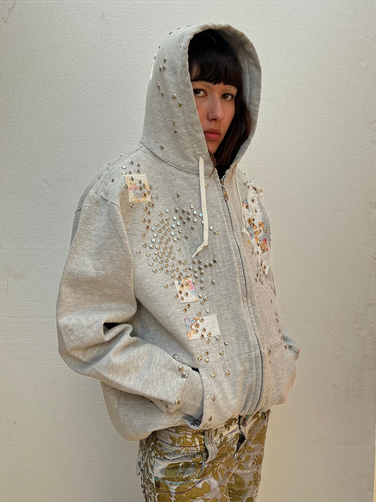 Studded hoodie